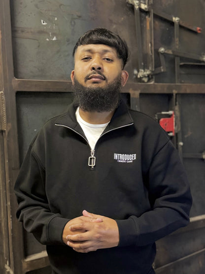 Black Quarter Zip - Owners' Game