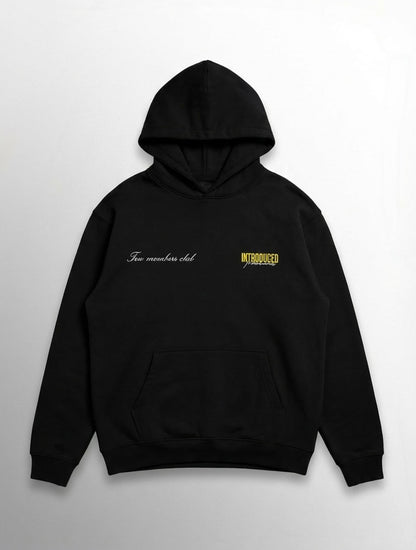Few Members Club’ - Black Hoodie
